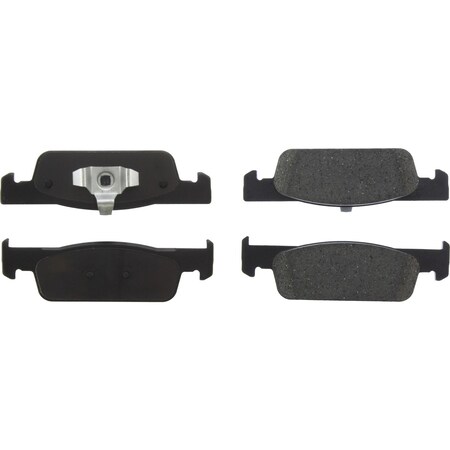 Centric Parts Posi-Quiet Ceramic Brake Pads With Shims, 105.18301 105.18301